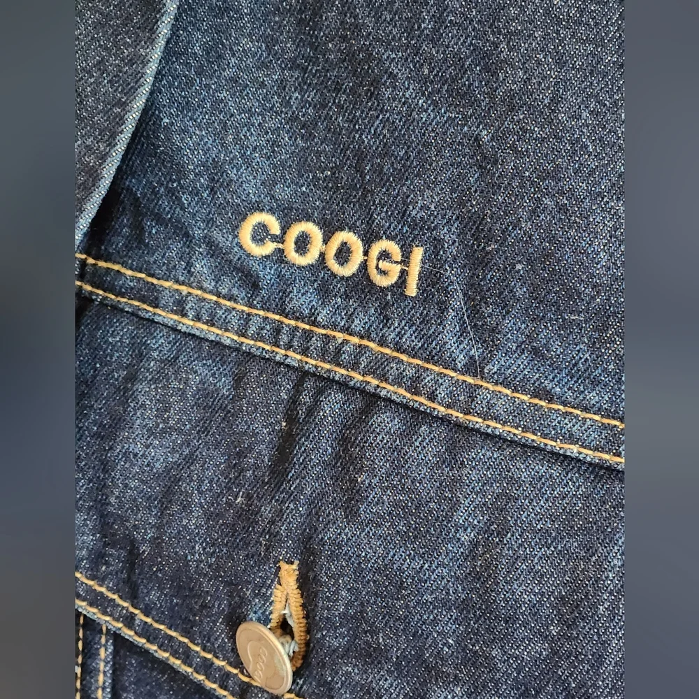 Mens Coogi australia down under blue Denim Jacket size M - Picture 4 of 7